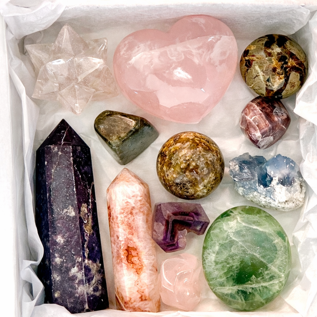 20 LB Mixed Crystal Assortment – Bulk Lot (No Selection)