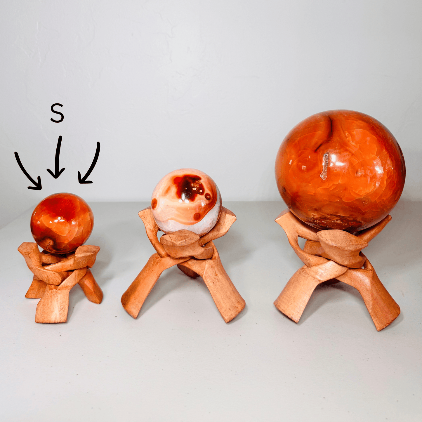 Carnelian Agate Sphere - KREATEUR MIAMI