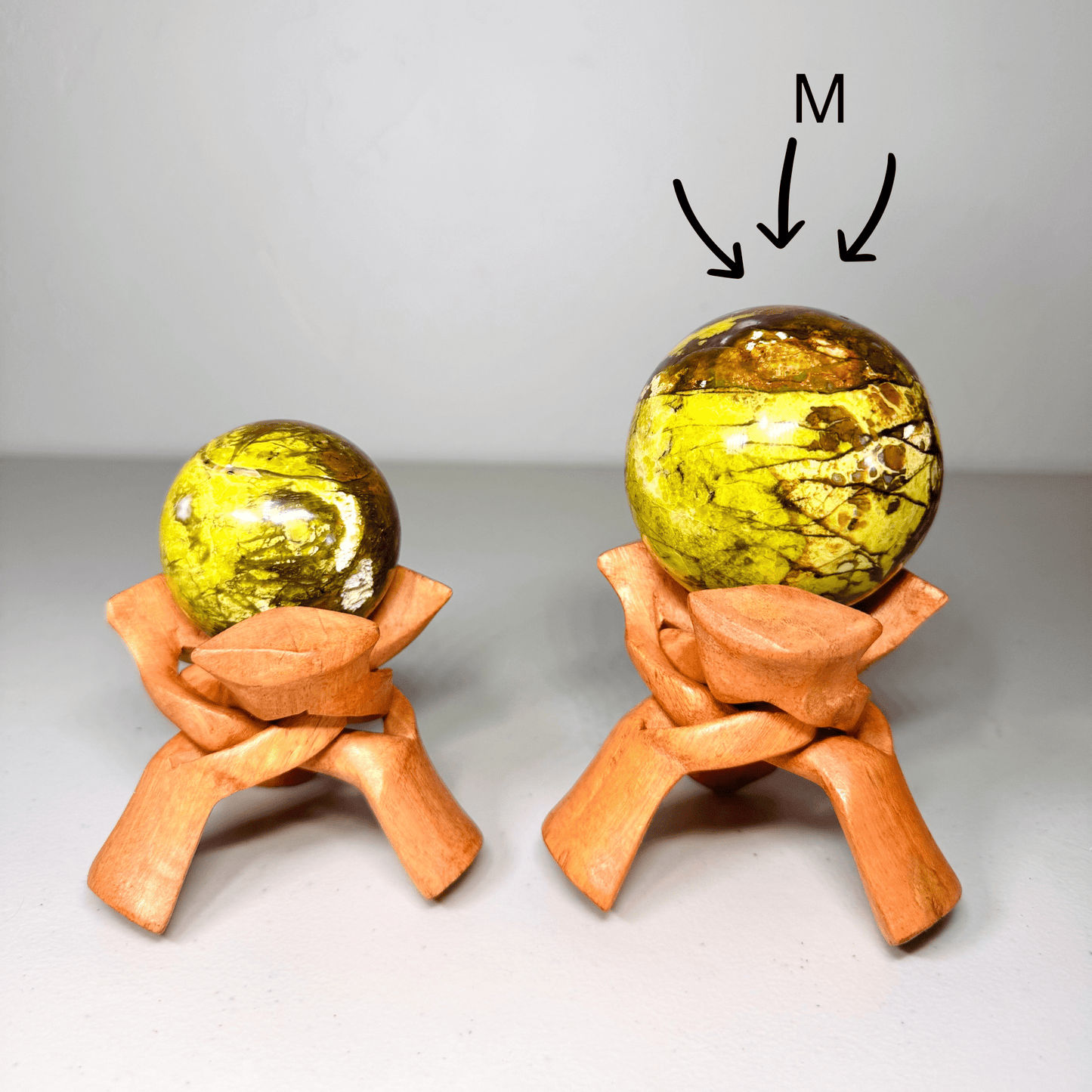 Green Opal Sphere - KREATEUR MIAMI