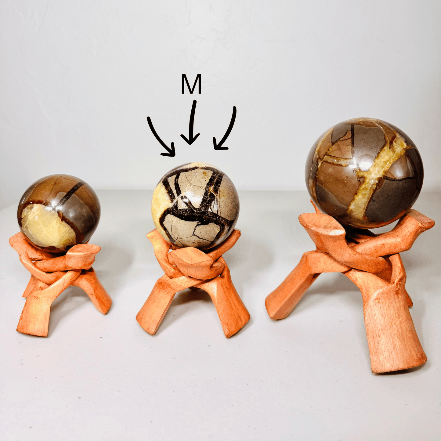 Septarian Sphere - KREATEUR MIAMI