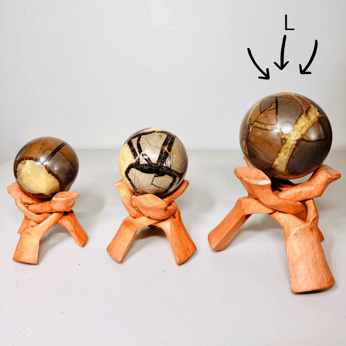 Septarian Sphere - KREATEUR MIAMI