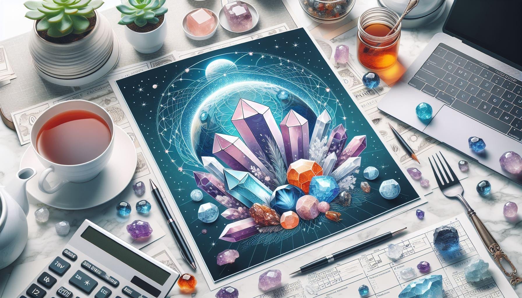 Le pouvoir des cristaux au quotidien : une tendance céleste - KREATEUR Miami crystal education guide