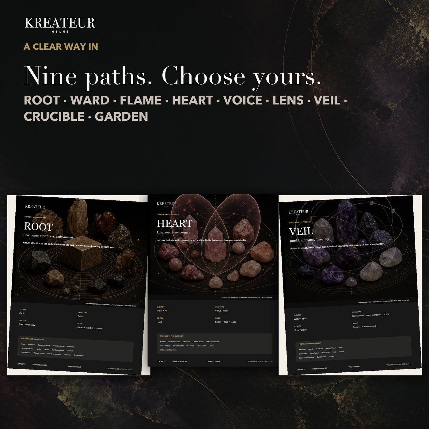 The Language of Stone: A Modern Crystal Grimoire — English Edition — contenido multimedia del producto 3