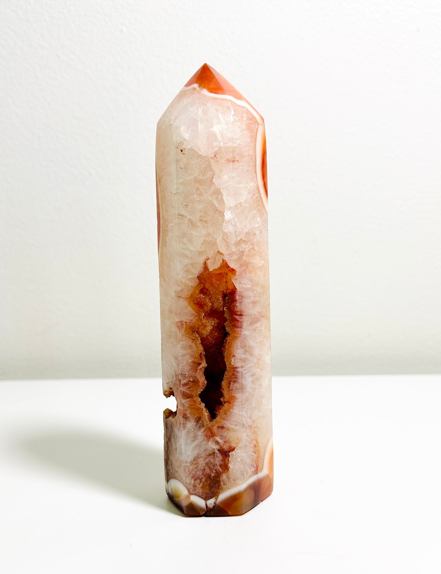 Carnelian Agate Akik Aqeeq Tower Bundle - Unique 3-Size Set,