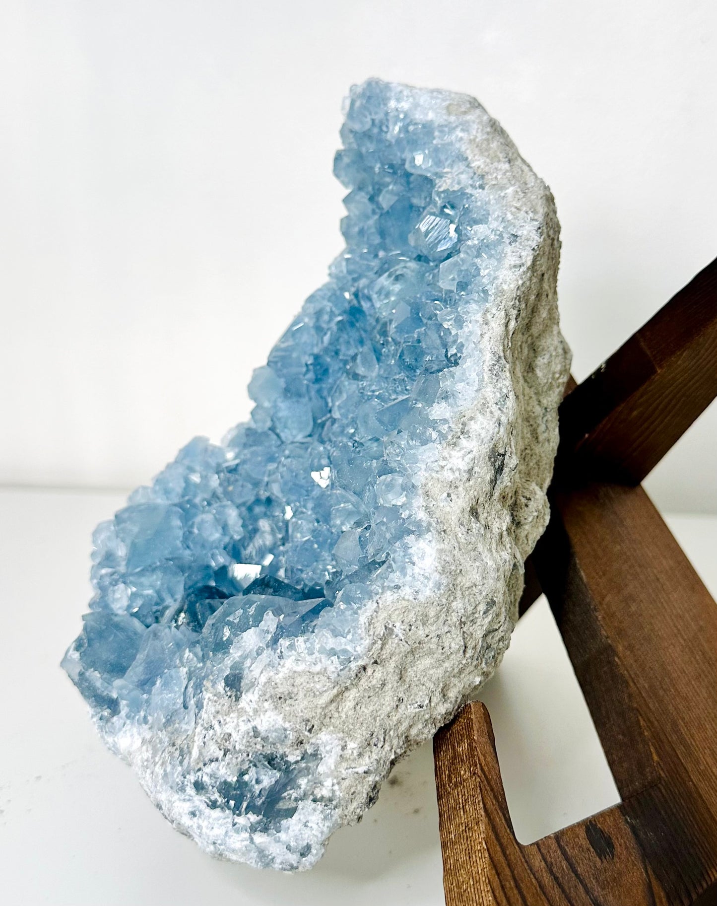 Raw Natural Celestite - Stunning Blue Crystals - High Quality from Madagascar ~5.2lbs/2.4kg