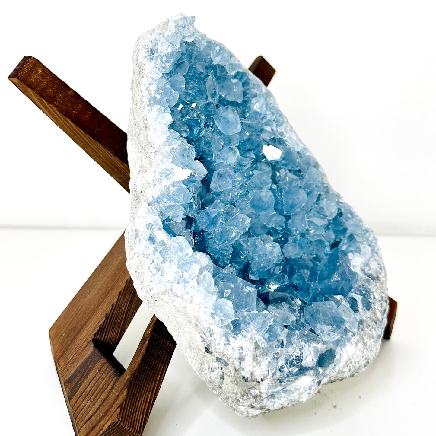 Raw Natural Celestite - Stunning Blue Crystals - High Quality from Madagascar ~5.2lbs/2.4kg