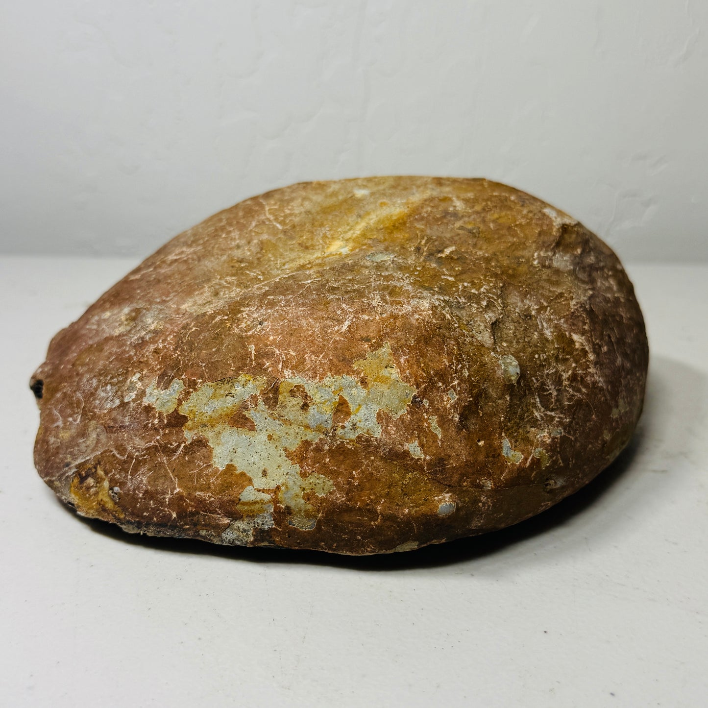 Natural Agate Geode Freeform with Druzy Cavity — 3.6 lbs