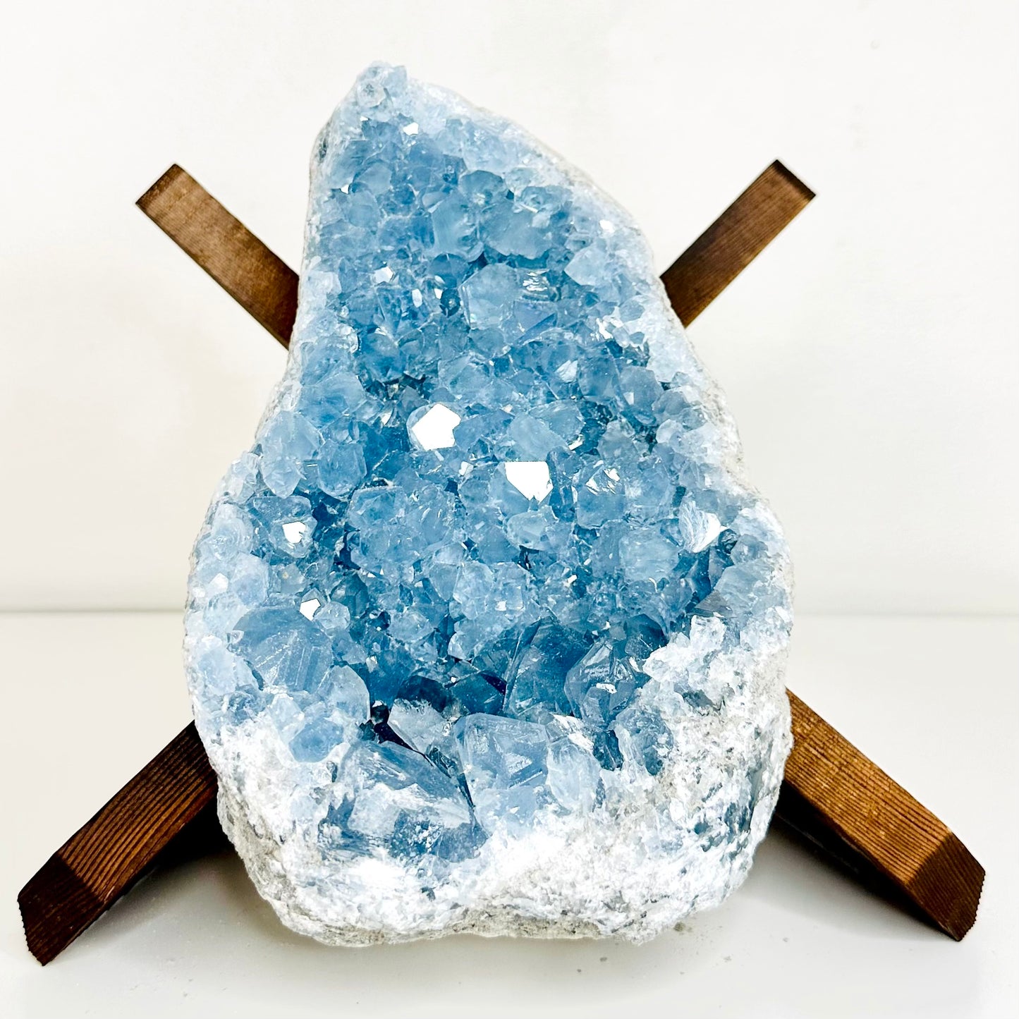 Raw Natural Celestite - Stunning Blue Crystals - High Quality from Madagascar ~5.2lbs/2.4kg