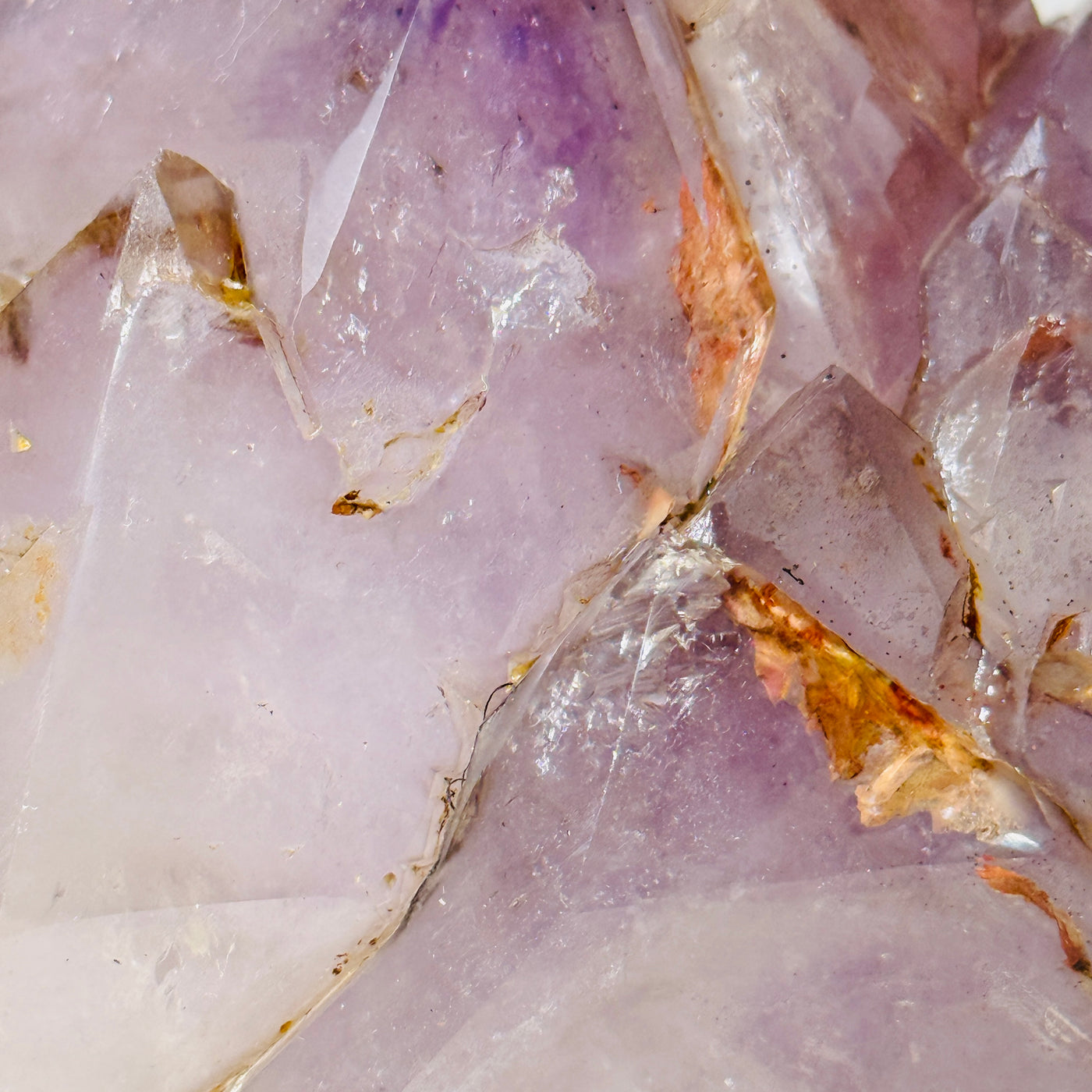 Prisme libre en améthyste semi-polie naturelle — Spécimen de cristal unique de 2 kg