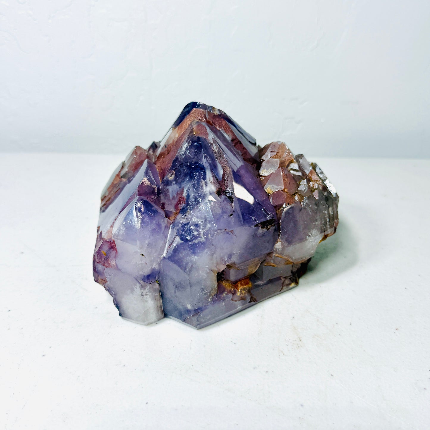 Natural Semi-Polished Amethyst Freeform Prism — 4.5 lb Unique Crystal Specimen