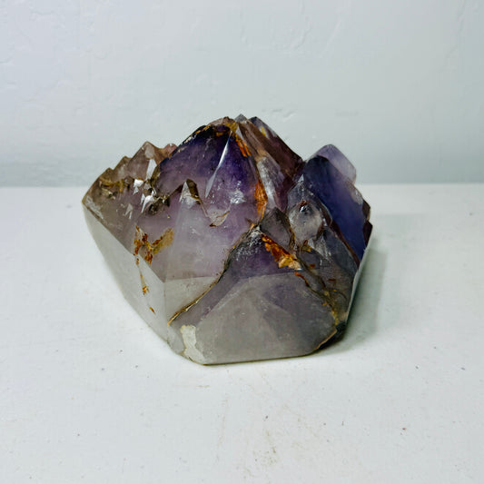 Natural Semi-Polished Amethyst Freeform Prism — 4.5 lb Unique Crystal Specimen