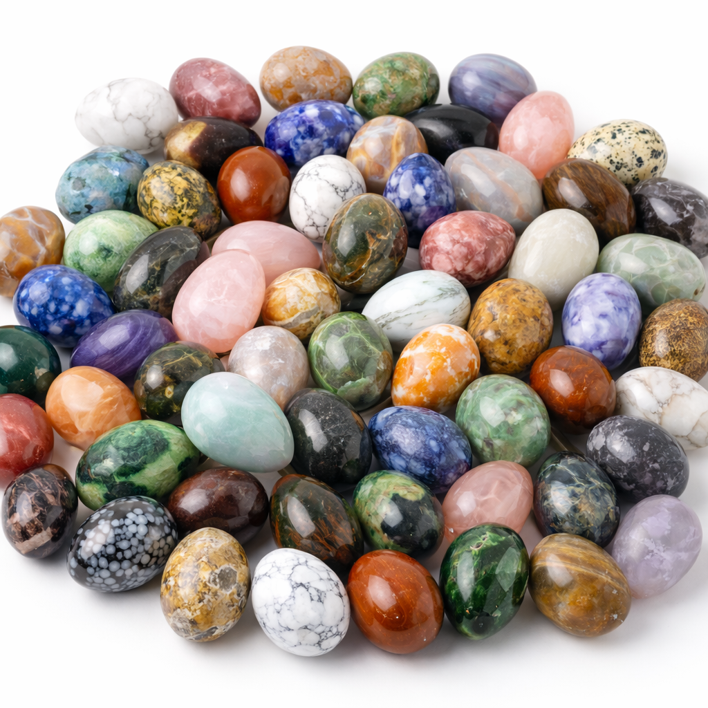 20 LB Mixed Crystal Egg Bulk Lot – Perfect for Easter Egg Hunt (No Selection)