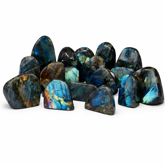 5 LB Labradorite Freeform Mixed Lot – Compact Specimen Assortment (No Selection)