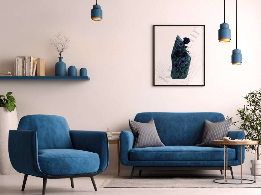 Abyssal Bloom – Ocean Jasper Digital Art Print | Midnight Floral Botanical Download - KREATEUR MIAMI