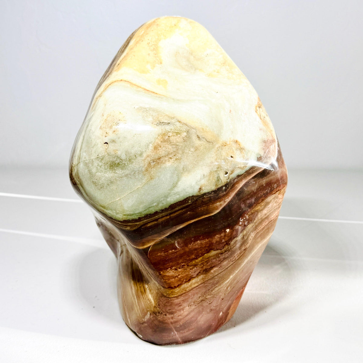 Large Polychrome Jasper Freeform with Earth-Tone Banding (34.7 lb) — contenido multimedia del producto 2