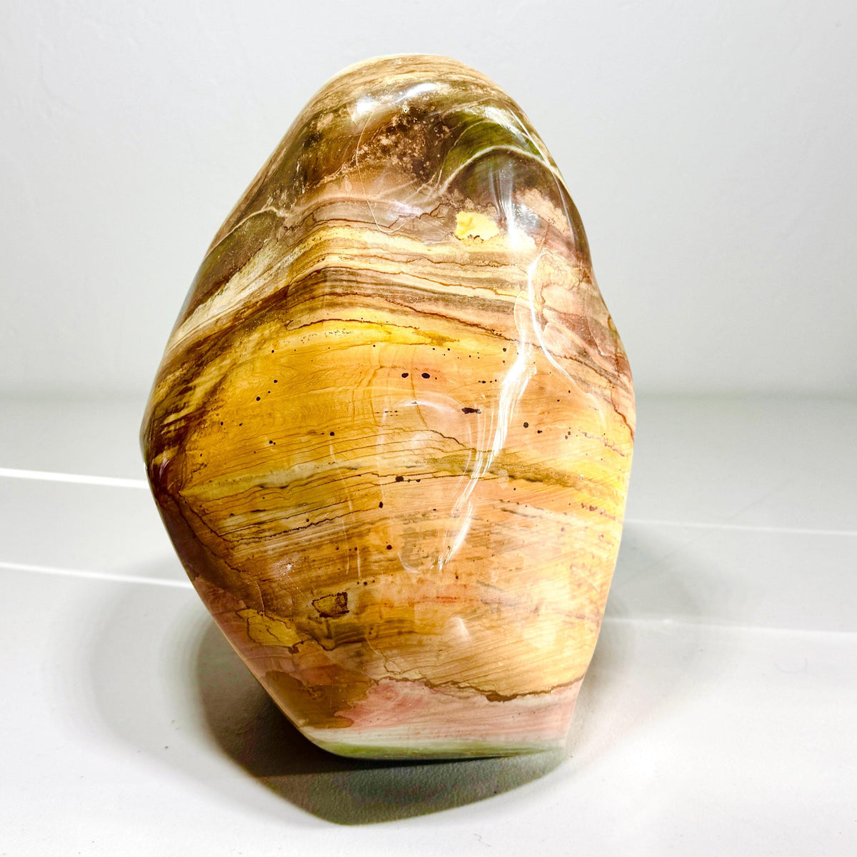 Large Polychrome Jasper Freeform with Earth-Tone Banding (34.7 lb) — contenido multimedia del producto 3