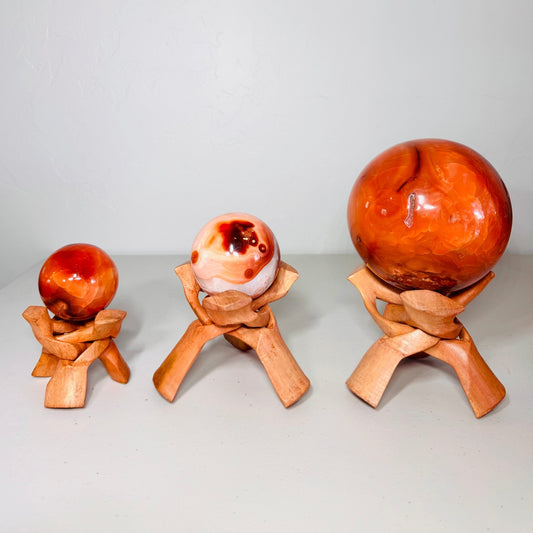 Carnelian Agate Sphere - KREATEUR MIAMI