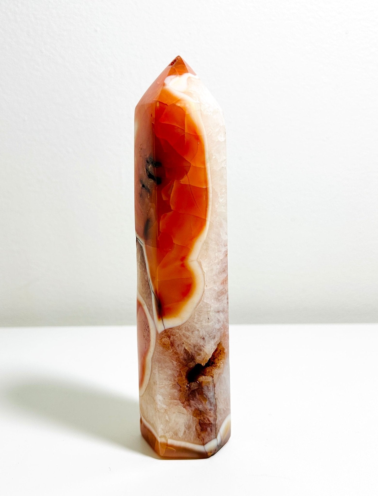 Carnelian Agate Tower Sphere Combo – KREATEUR MIAMI