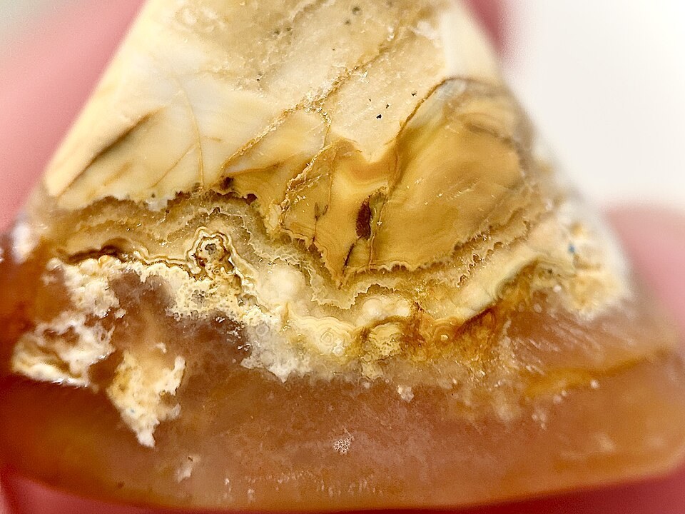 Agate real specimen reference photograph