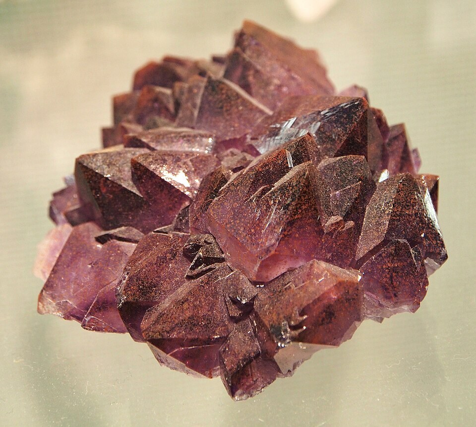 Amethyst real specimen reference photograph