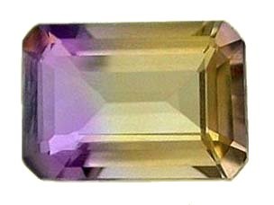 Ametrine real specimen reference photograph