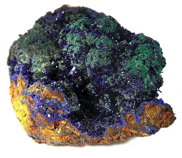Azurite real specimen reference photograph
