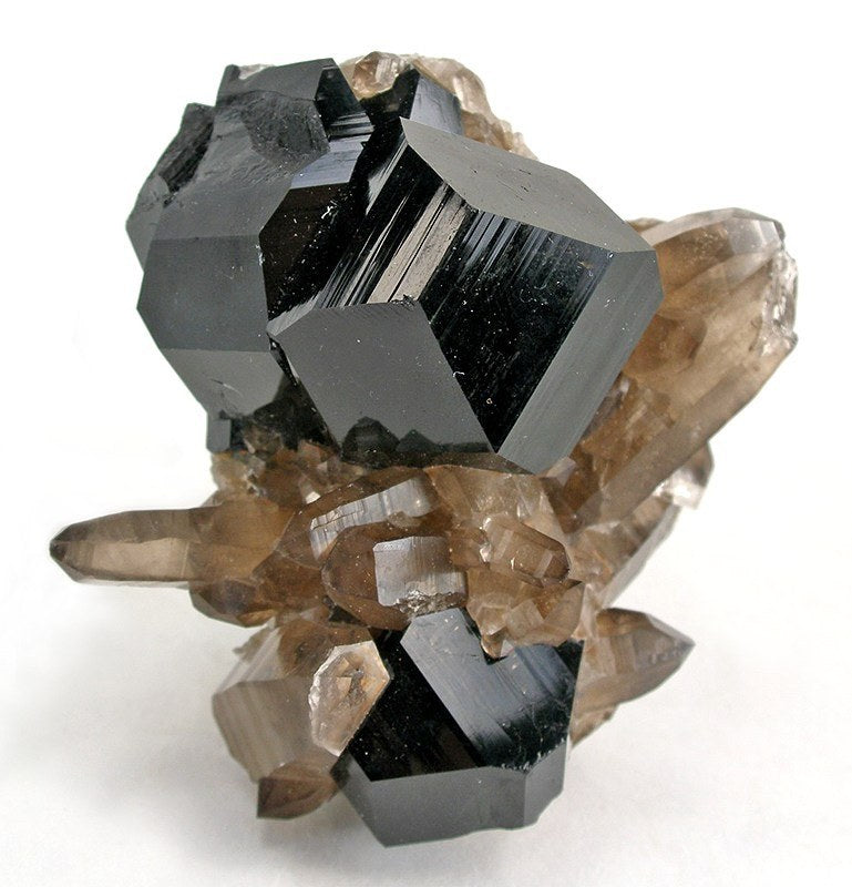Black Tourmaline real specimen reference photograph