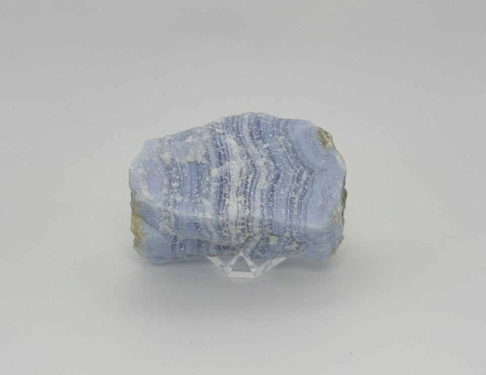 Blue Lace Agate real specimen reference photograph