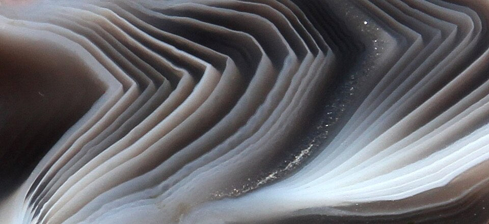 Botswana Agate real specimen reference photograph