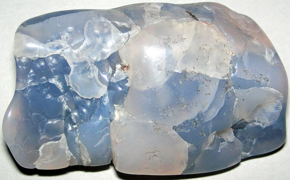 Chalcedony real specimen reference photograph