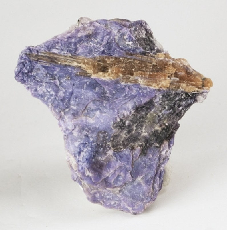 Charoite real specimen reference photograph