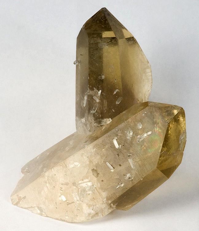 Citrine real specimen reference photograph
