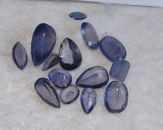 Iolite real specimen reference photograph