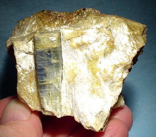 Kyanite real specimen reference photograph
