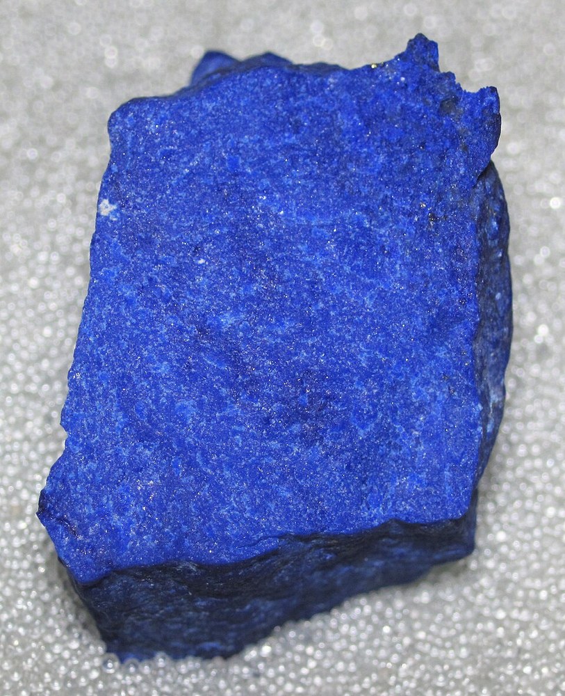Lapis Lazuli real specimen reference photograph