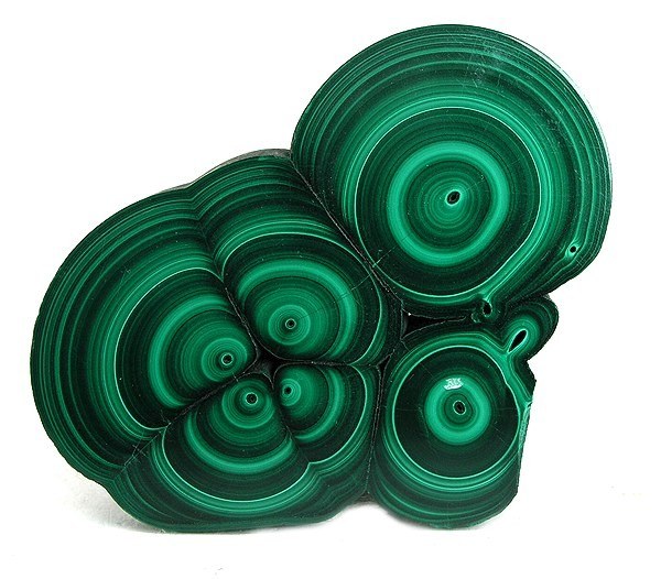 Malachite real specimen reference photograph