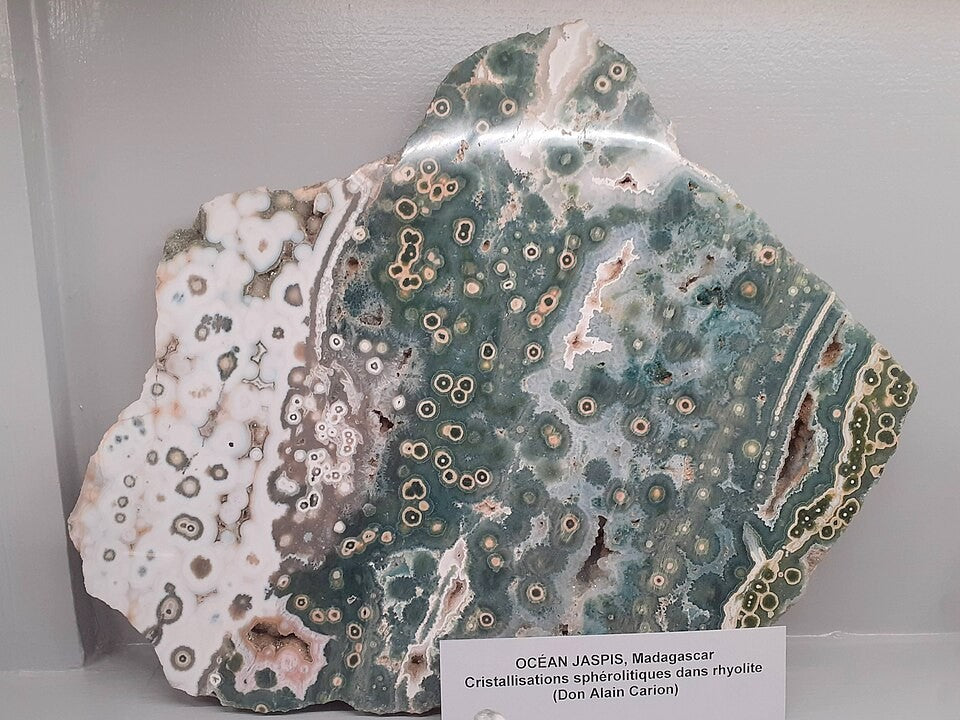 Ocean Jasper real specimen reference photograph