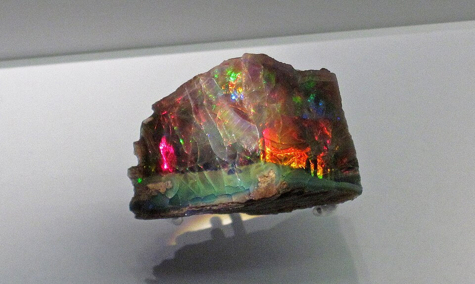 Opal real specimen reference photograph