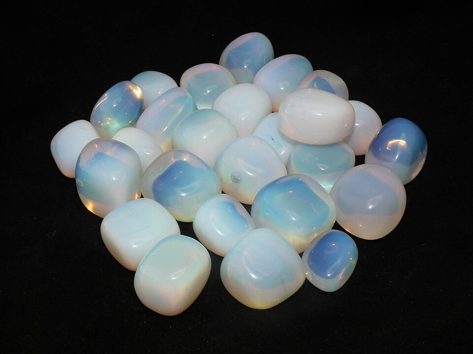 Opalite real specimen reference photograph