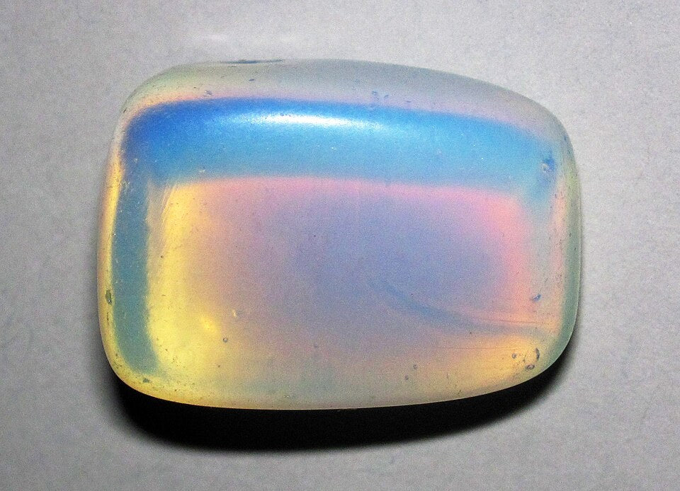 Opalite real specimen reference photograph