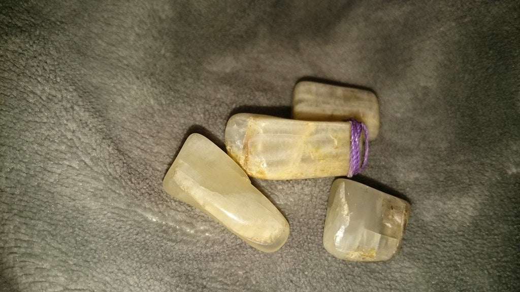 Peach Moonstone real specimen reference photograph