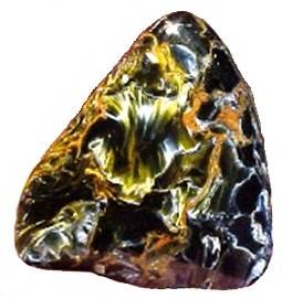 Pietersite real specimen reference photograph
