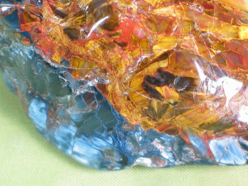 Pietersite real specimen reference photograph