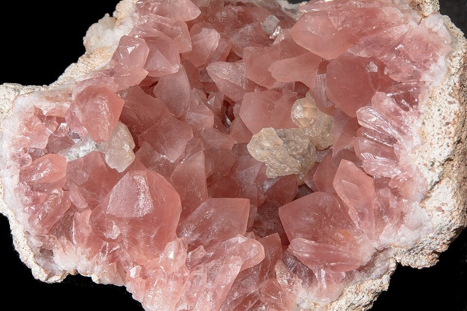 Pink Amethyst real specimen reference photograph