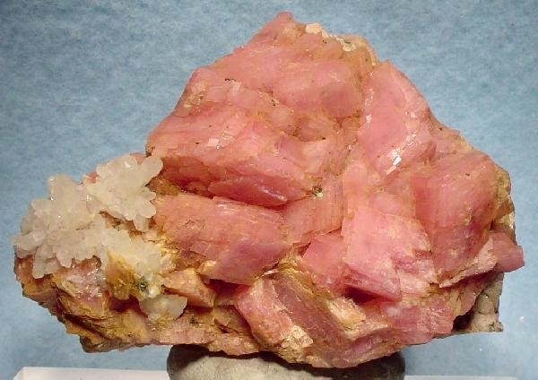 Rhodochrosite real specimen reference photograph