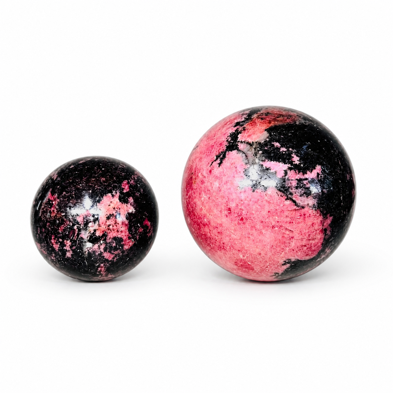 Rhodonite real specimen reference photograph