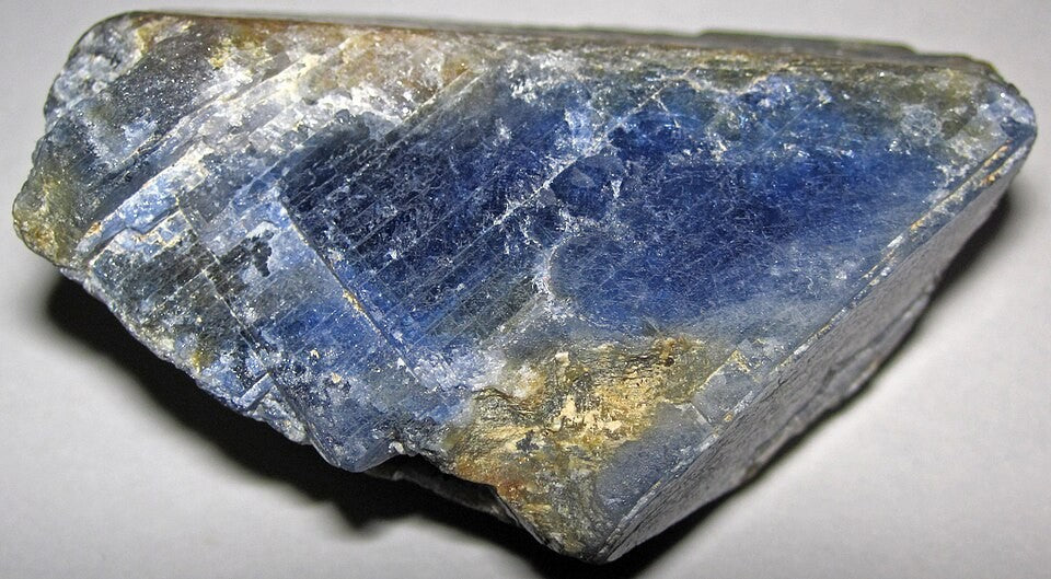Sapphire real specimen reference photograph
