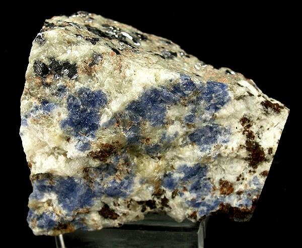 Sodalite real specimen reference photograph