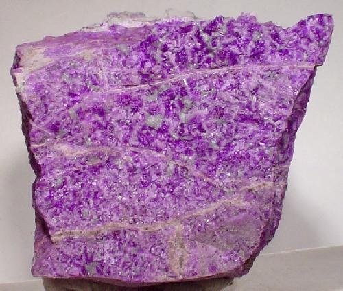 Sugilite real specimen reference photograph