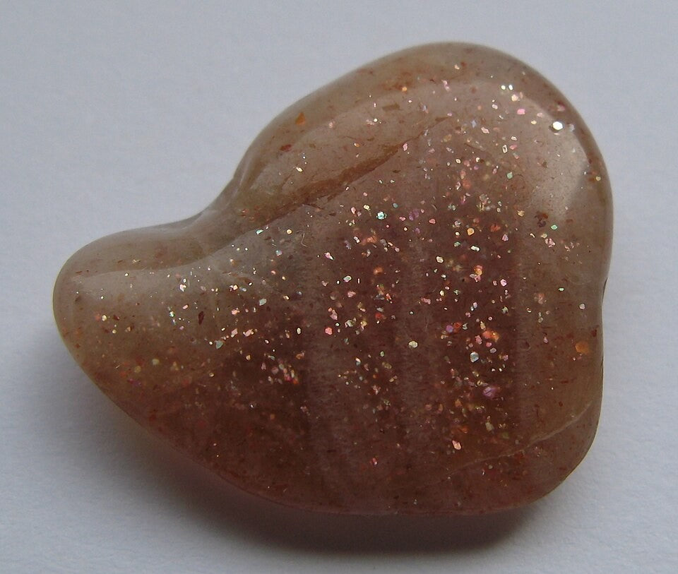 Sunstone real specimen reference photograph